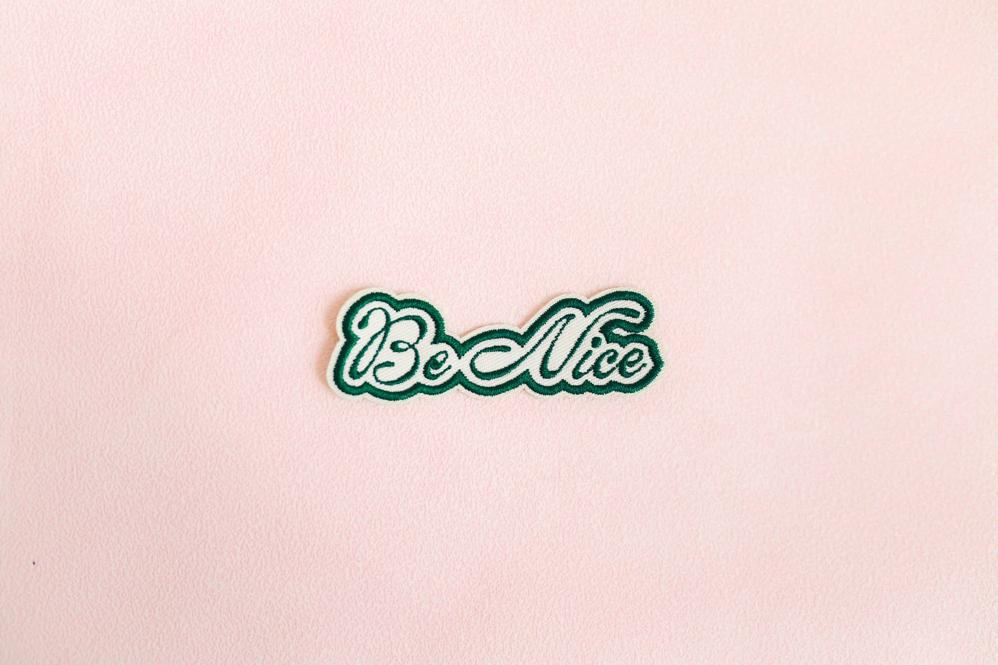 Be Nice Iron On Patch, Hat Patch, Cute Patches