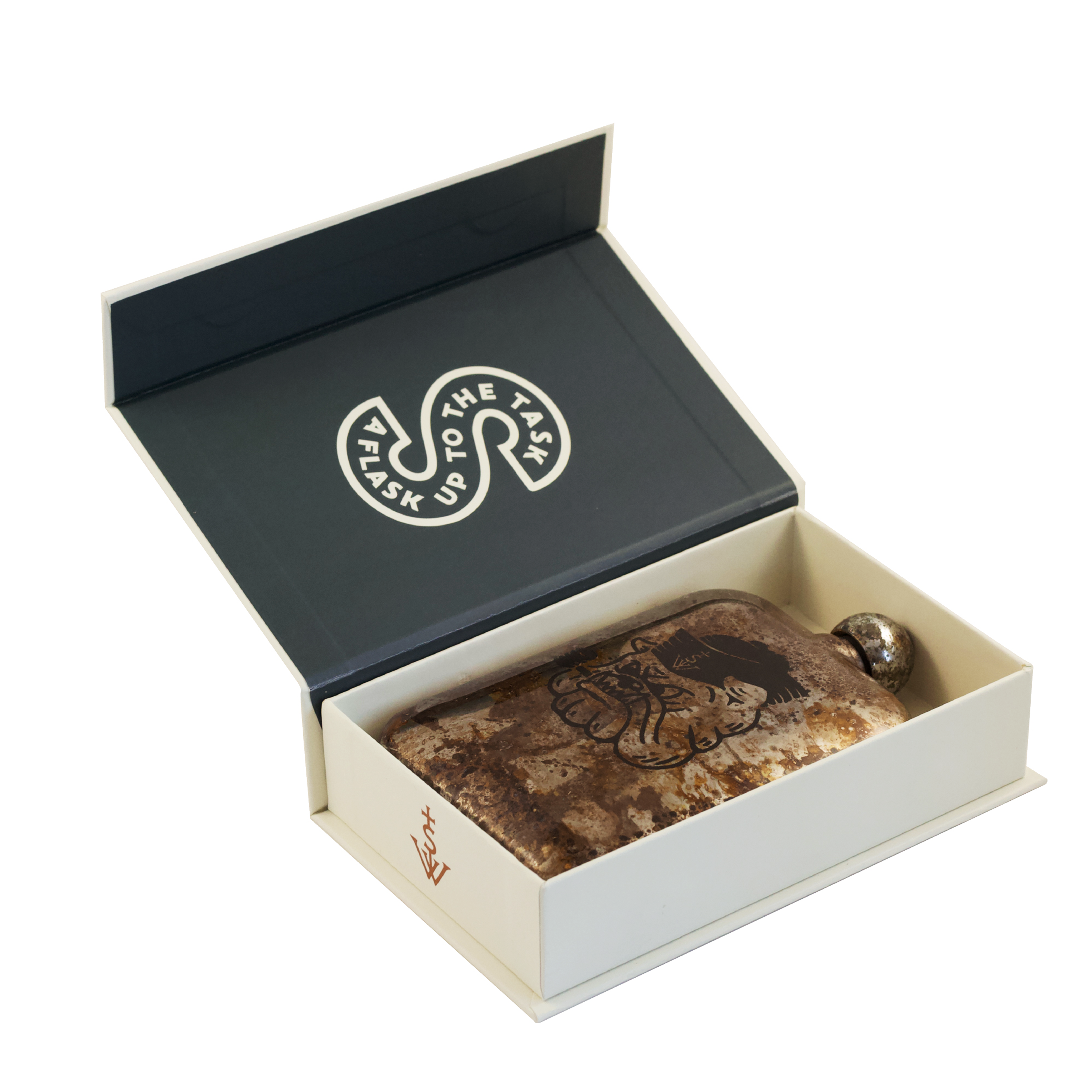 MINUTEMAN WHISKEY FLASK