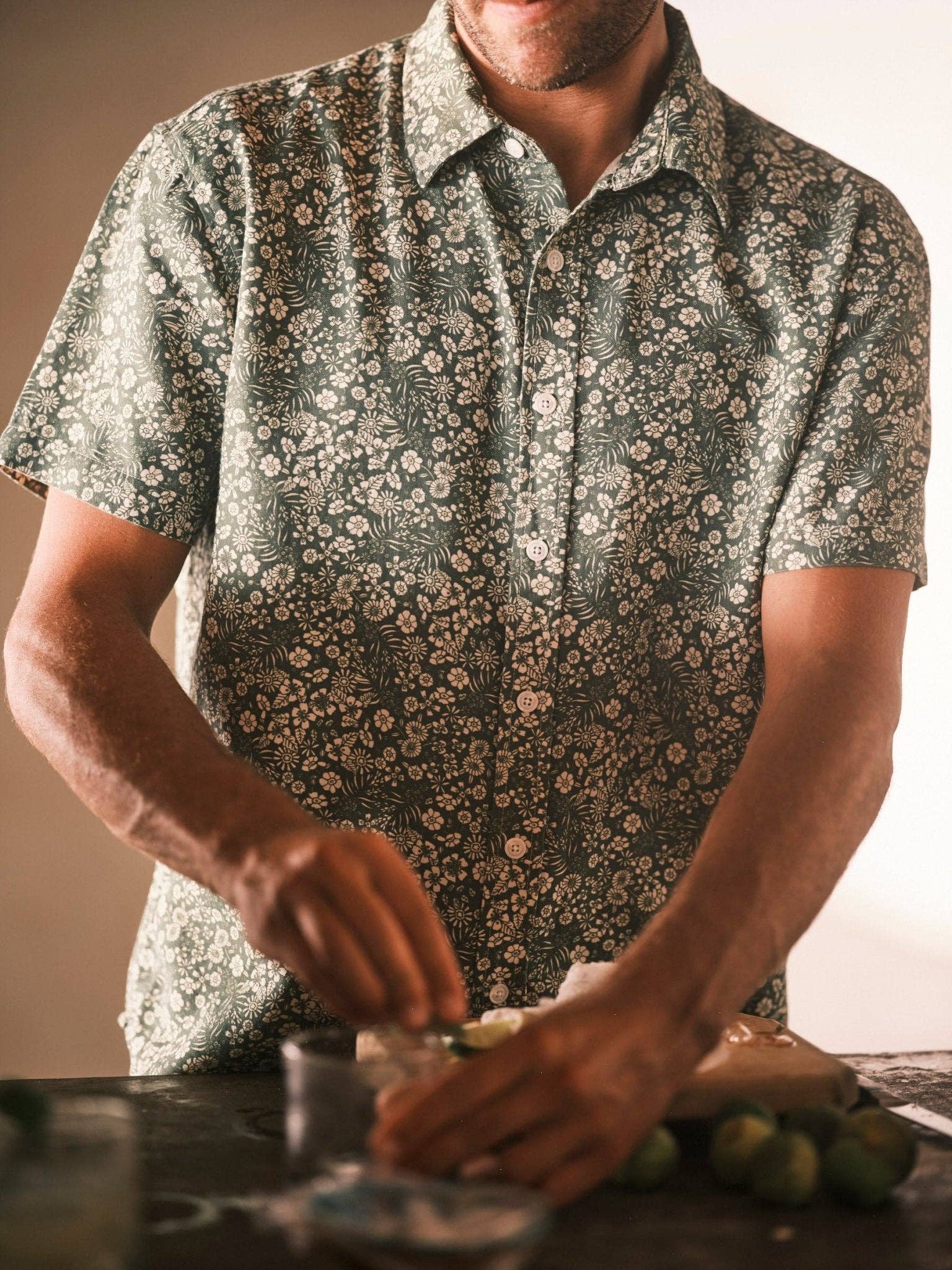 Mollusk Summer Shirt in Forest Meadow