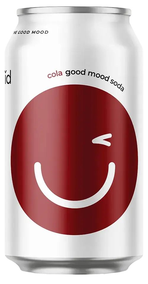 Good mood soda (cola flavor)