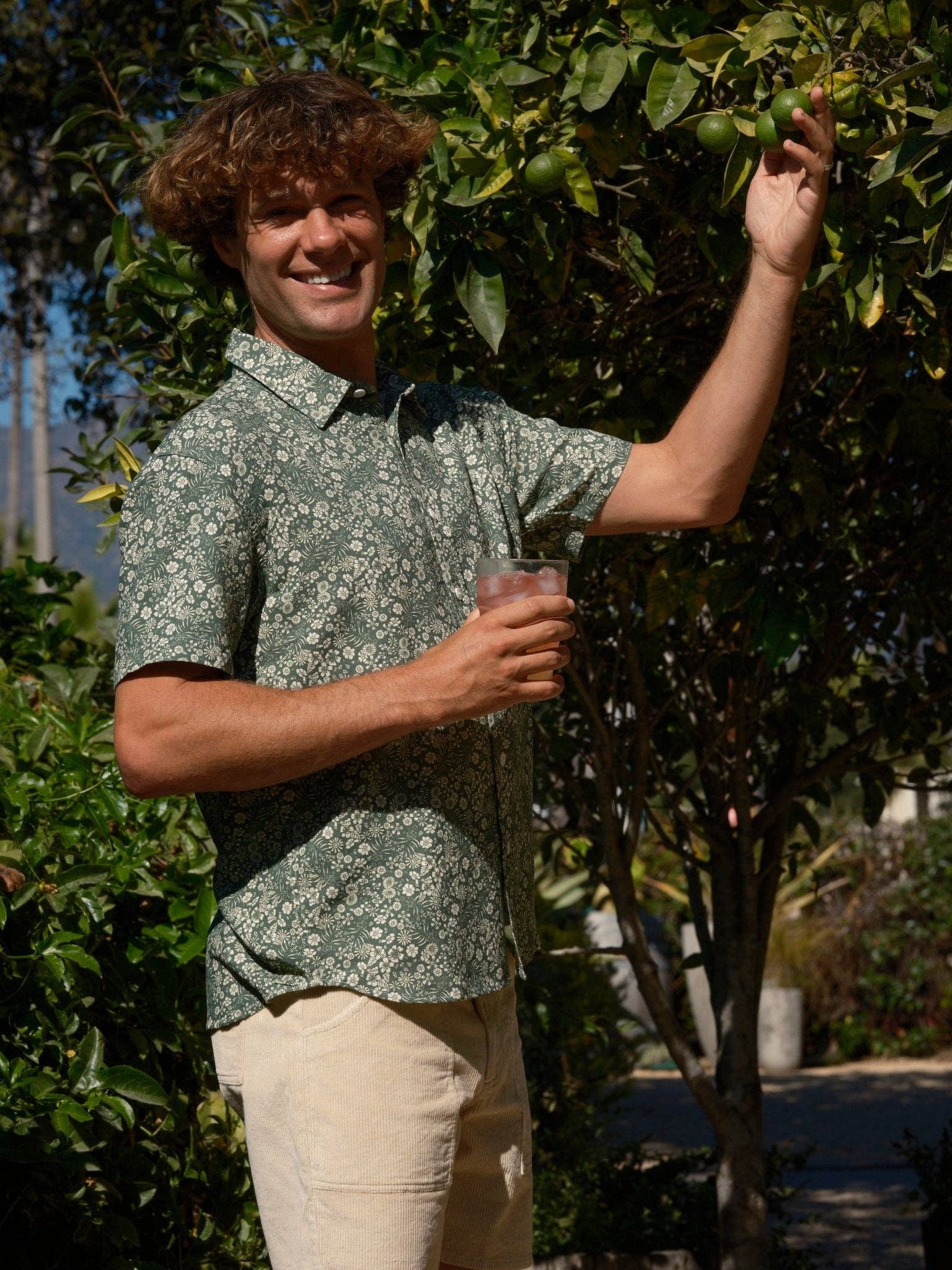 Mollusk Summer Shirt in Forest Meadow