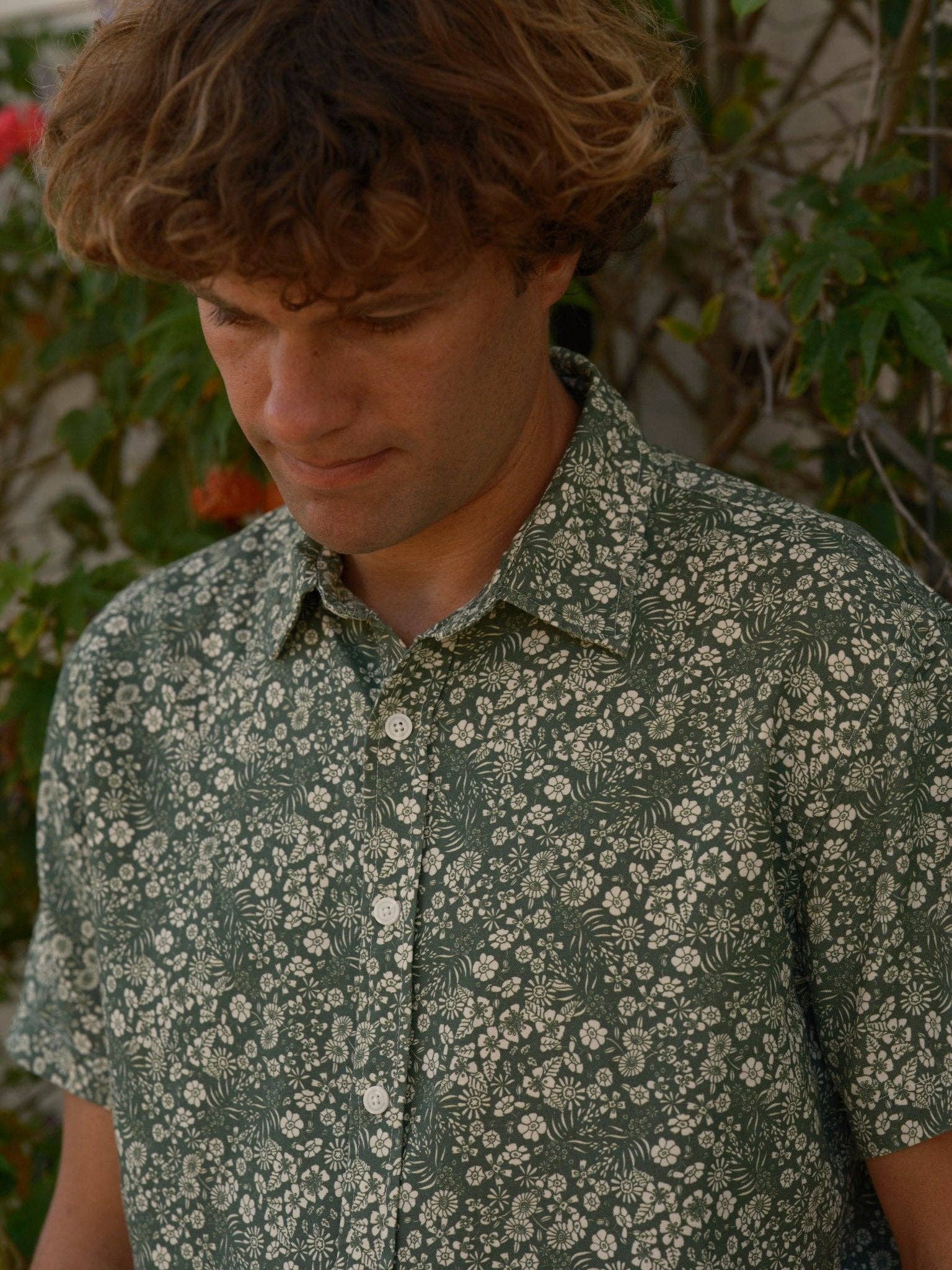 Mollusk Summer Shirt in Forest Meadow