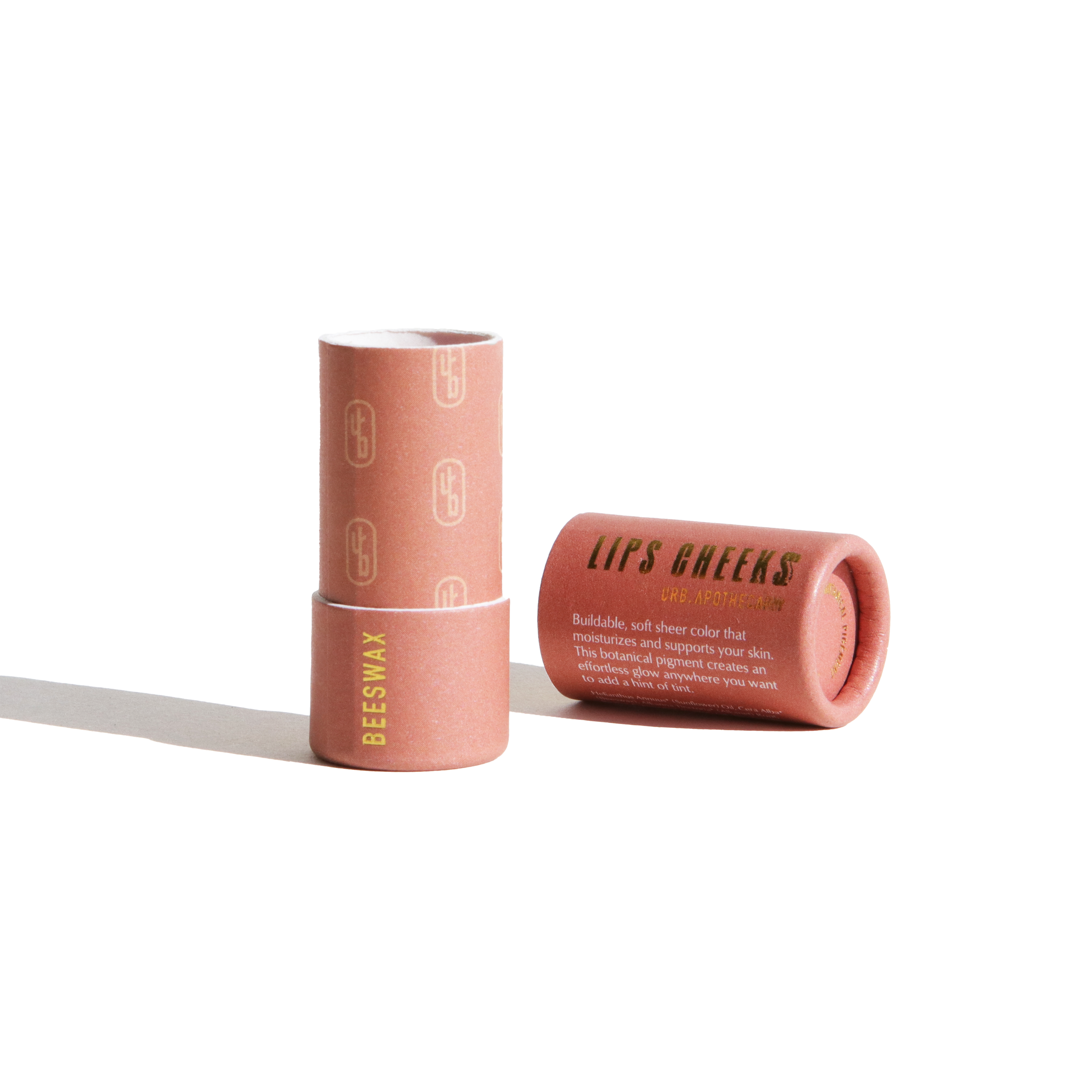 LIPS CHEEKS TINT IN BIODEGRADABLE TUBE - MINIMALIST MAKEUP