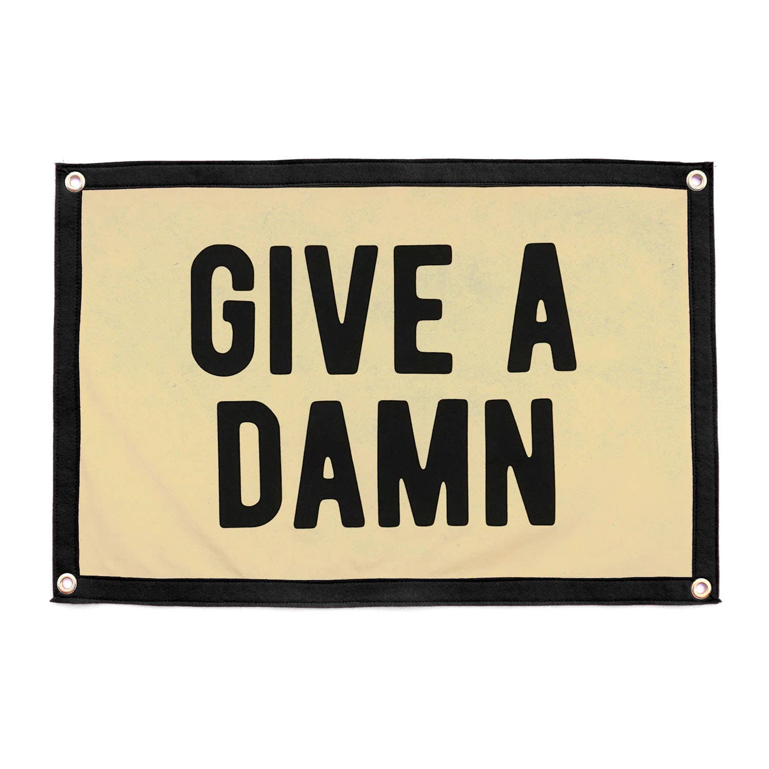 Give A Damn - Camp Flag