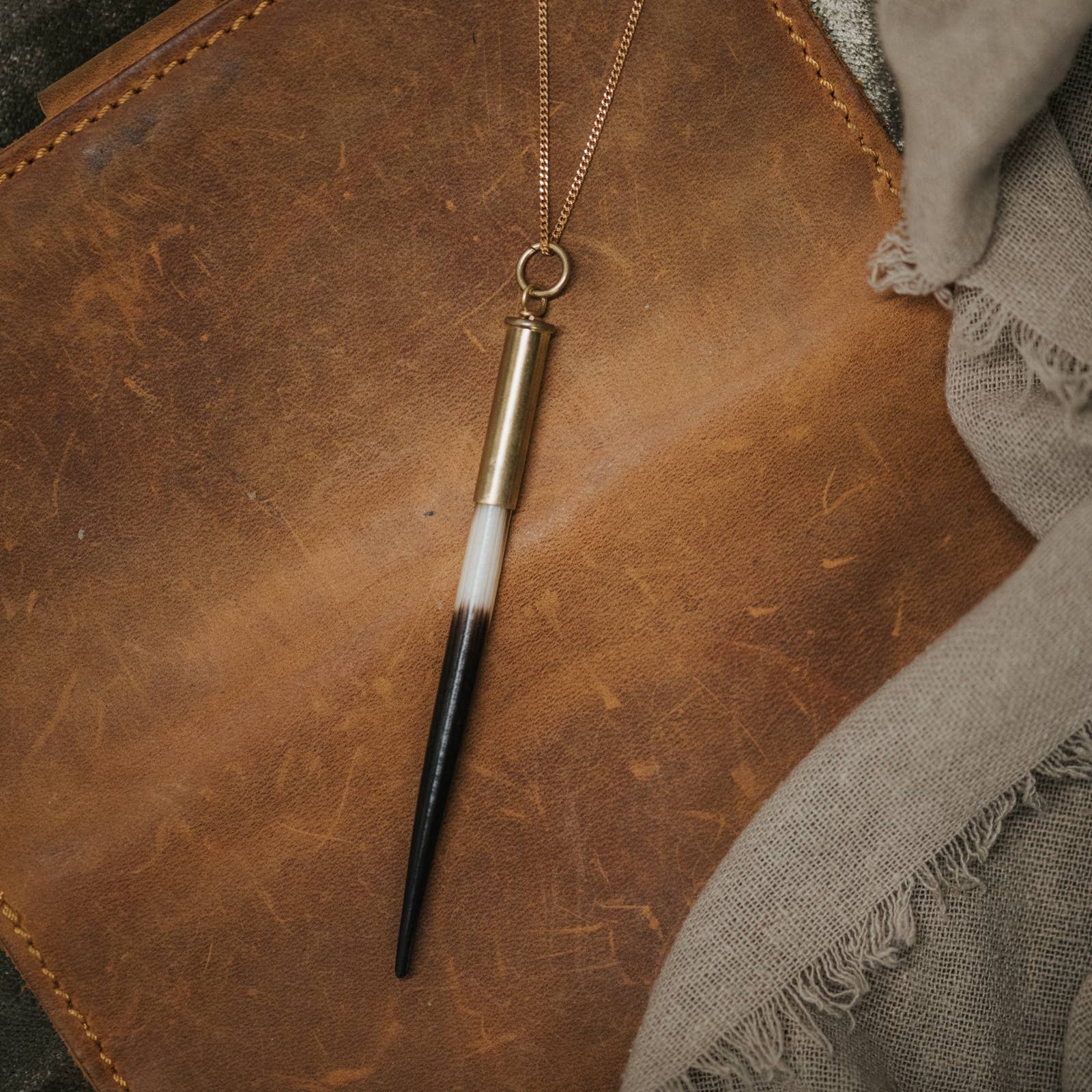 Yellowstone Beth Dutton Quill Necklace // 32"