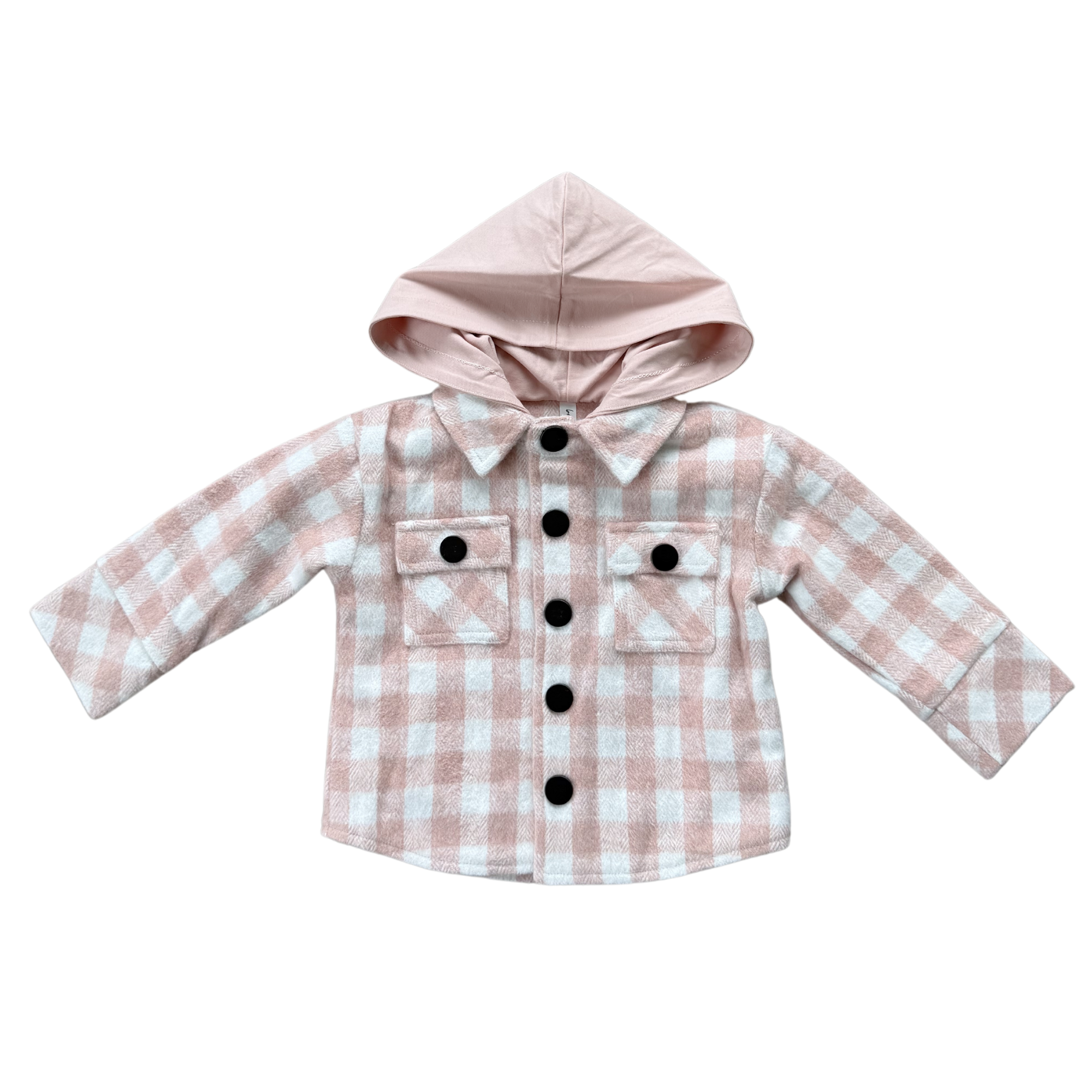 Baby/ Kids Hooded Shacket