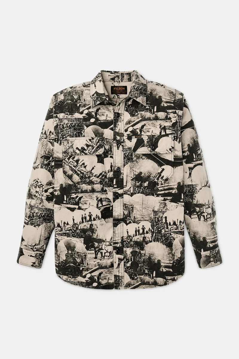 Field Flannel Shirt in Vintage Khaki Print