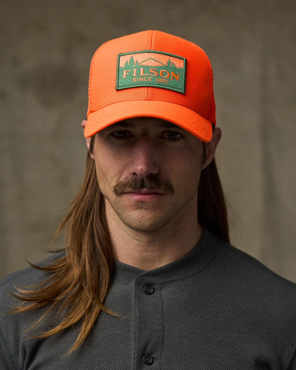 Logger Mesh Cap in Blaze Orange