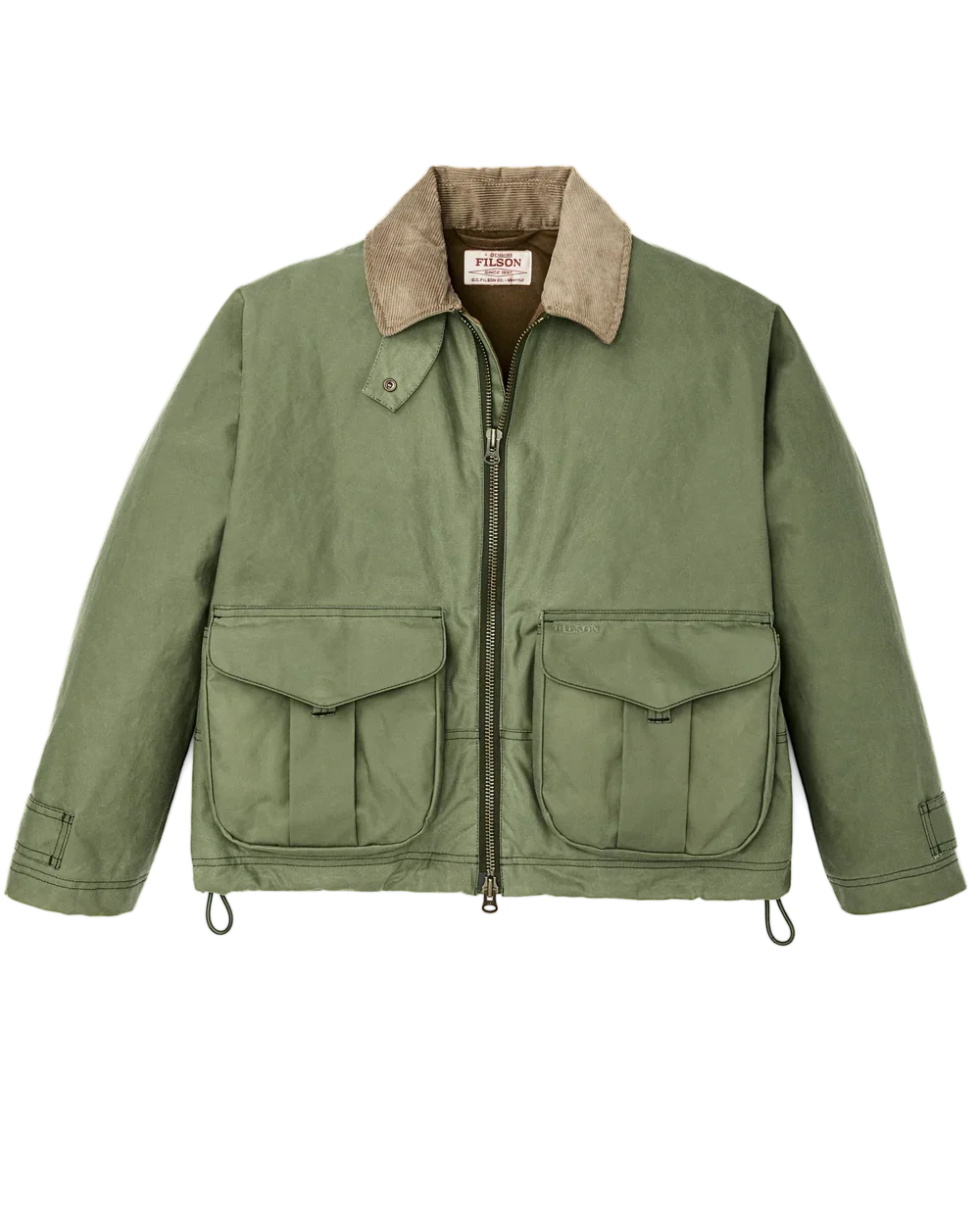 Women's Shelter Short Work Jacket in Sage Olive