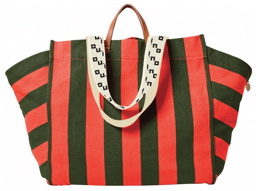 Beach Tote - Canvas Stripe