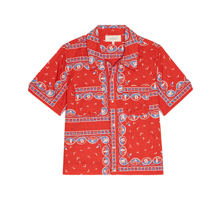 RED SAILBOAT BANDANA