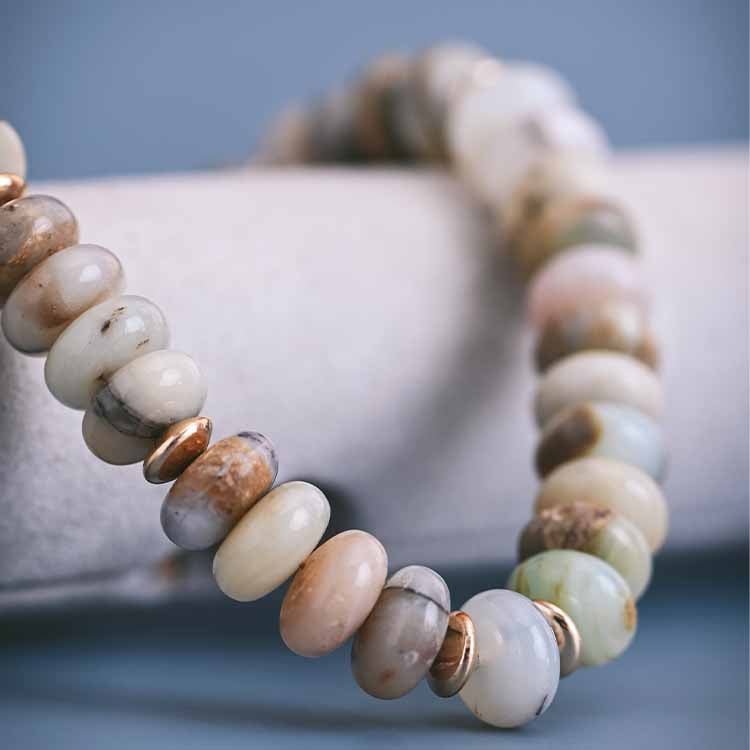 Opal Beaded Necklace