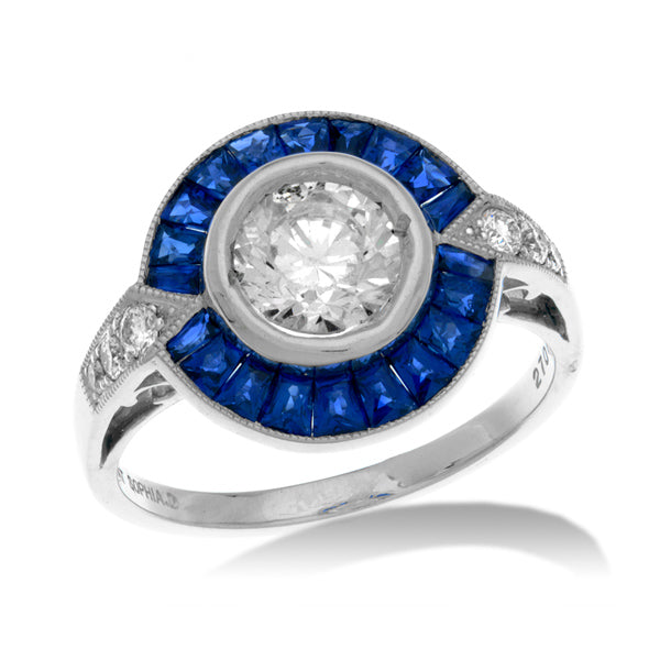 diamond-sapphire-art-deco-ring