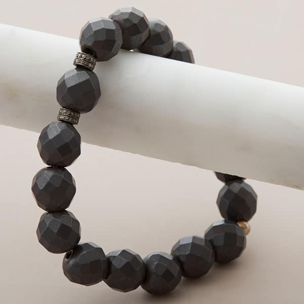 Stretch Bracelet with Diamond Accents