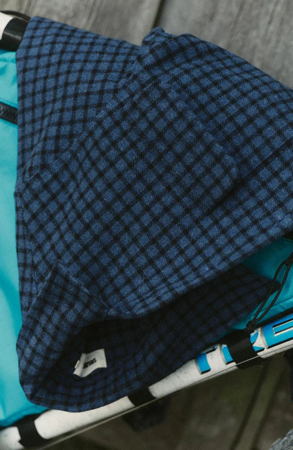 Taylor Stitch - The Shore Shirt in Midnight Check Wool