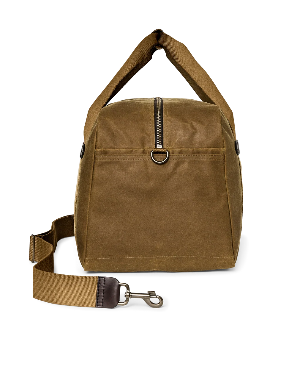 Tin Cloth Medium Duffle Bag in Dark Tan