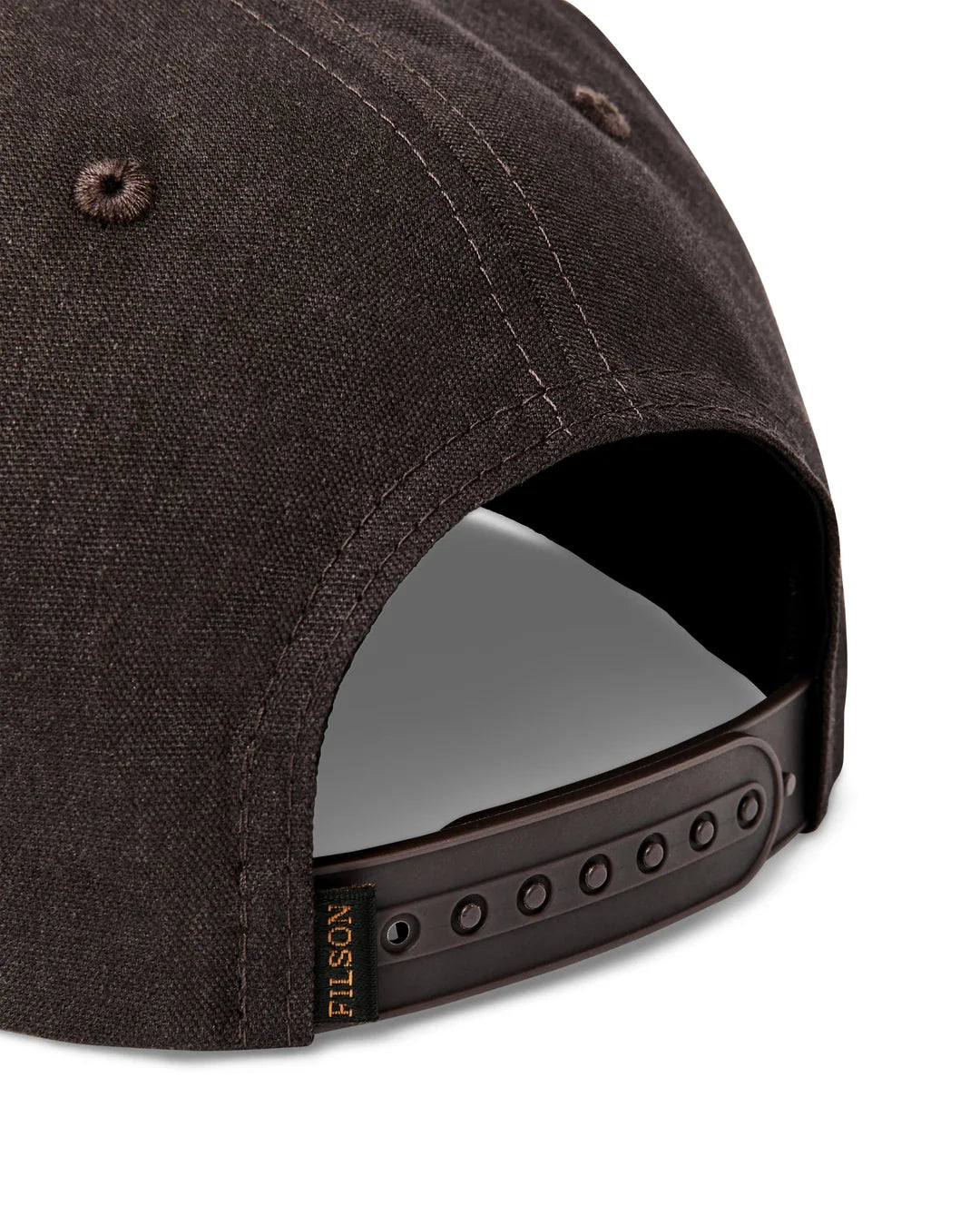Mallard Graphic Trucker Cap in Dark Brown