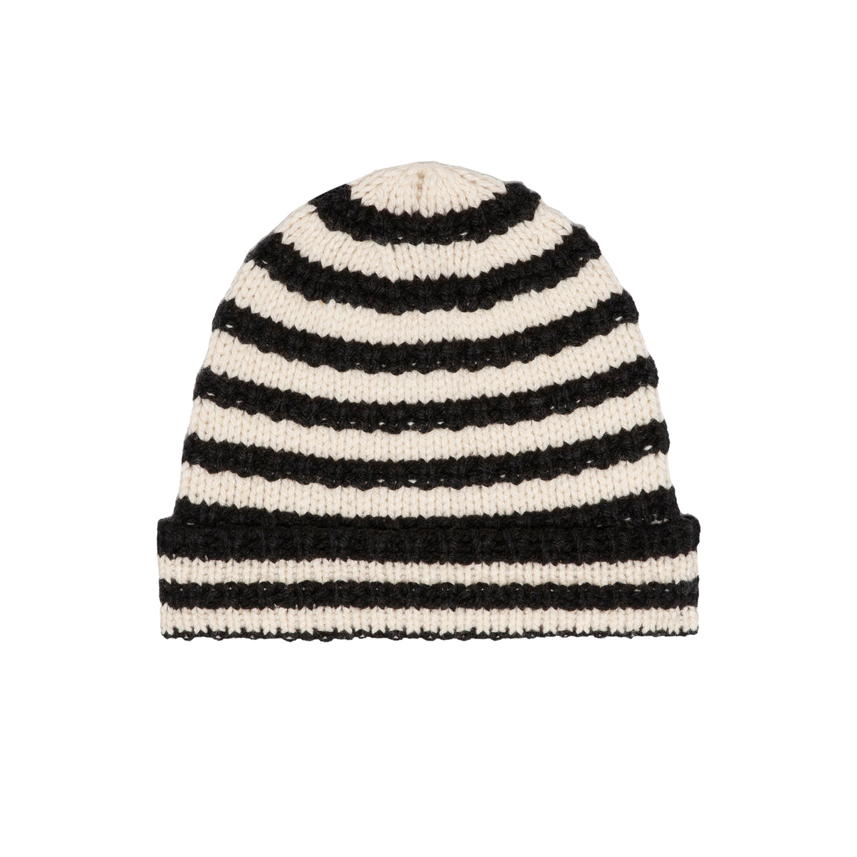 Black and Cream Stripe