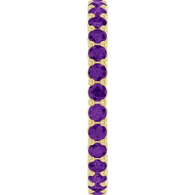 Gemstone Eternity Ring